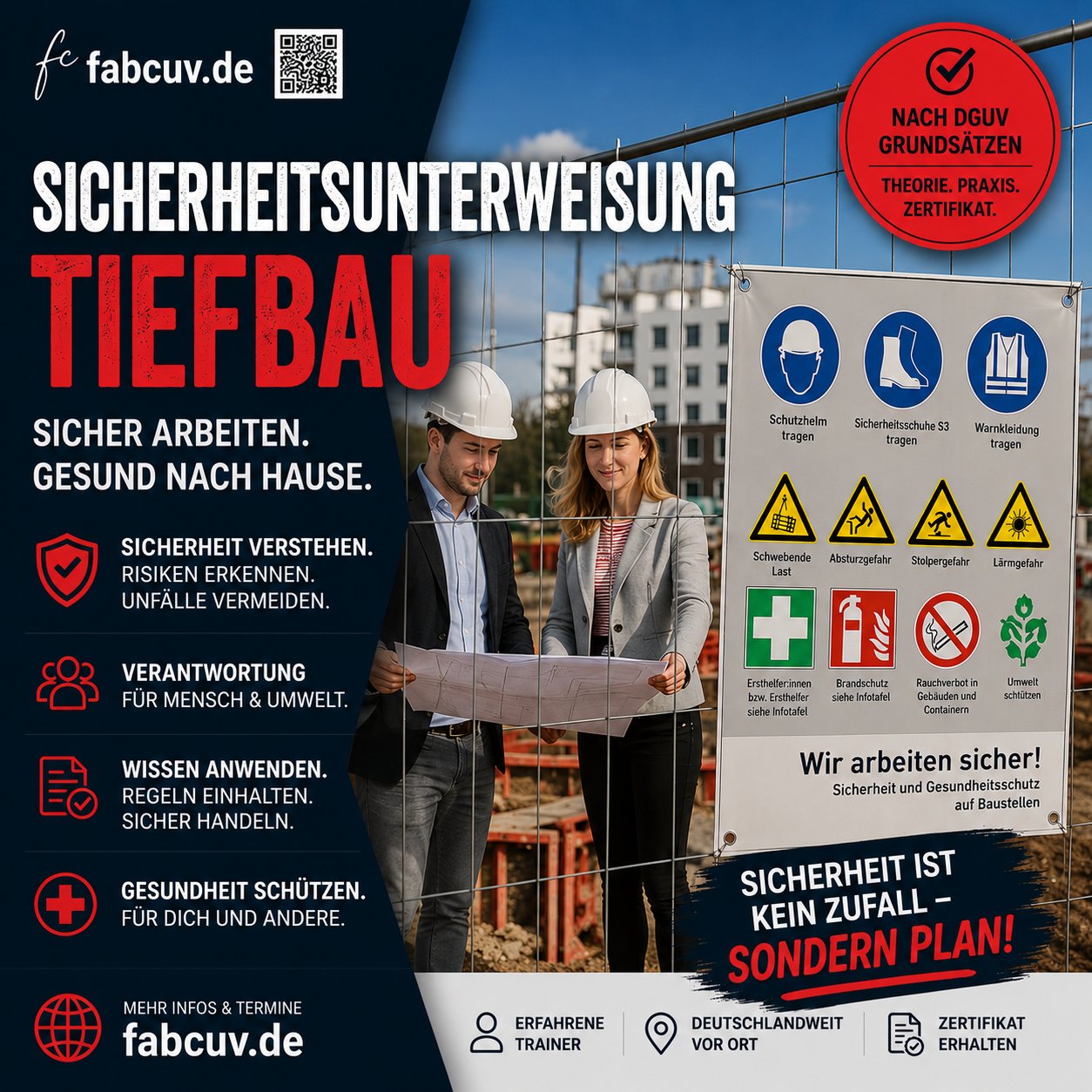 Sicherheitsunterweisung Tiefbau Jahresunterweisung – fabcuv.de